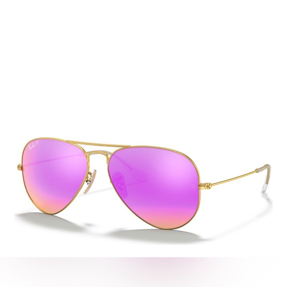 Ray-Ban Accessories - Ray-Ban Polarized Sunglasses, RB3025 AVIATOR MIRROR